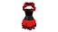 Robe corset burlesque avec jeu de haussement d'épaules