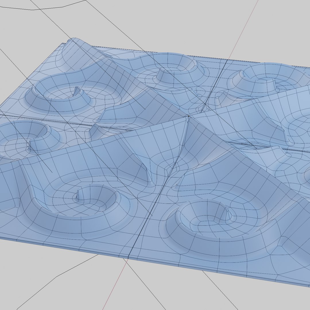 Panels Kazakh Pattern Forms 3D Model - TurboSquid 1592636