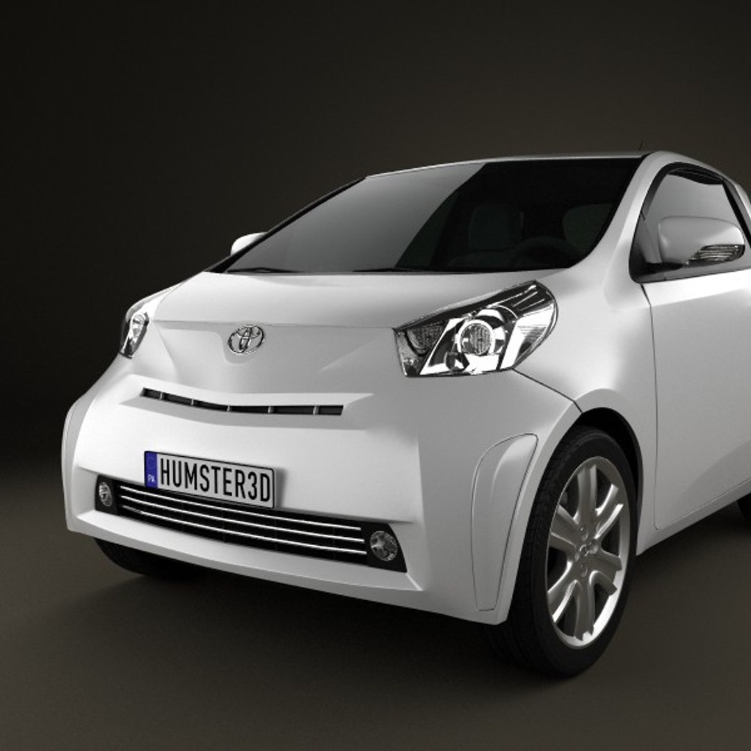 3d Model Toyota Iq 2009