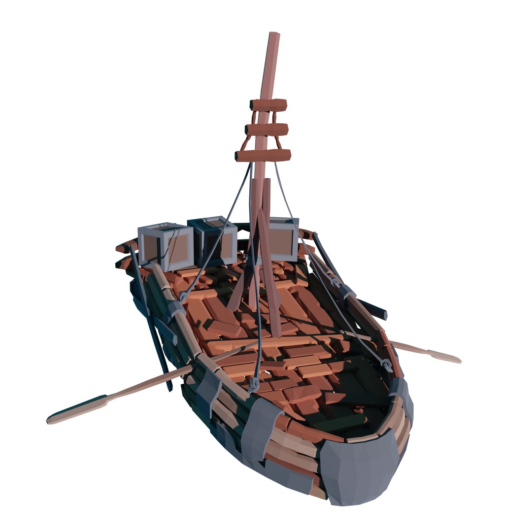 3D Stylized Ship-2 - TurboSquid 1972697