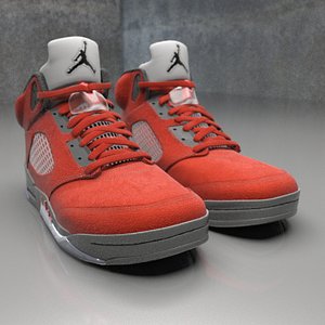 3D air jordan 5