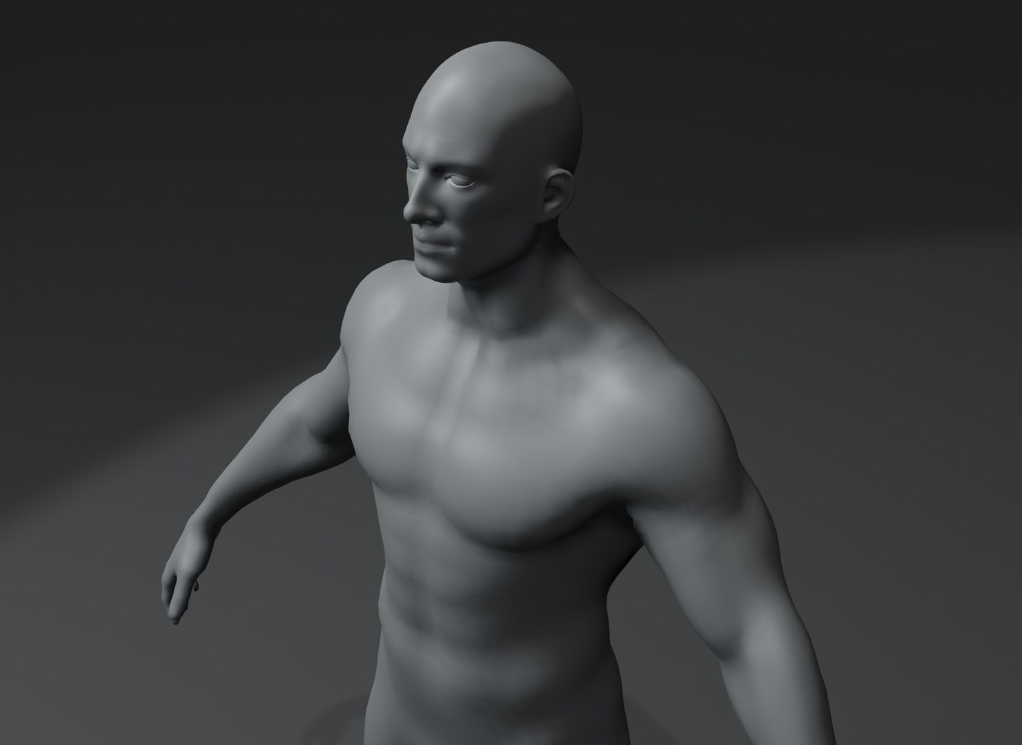 3D Base Mesh Male - TurboSquid 1674910