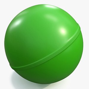 Elastic Bouncy Ball Green