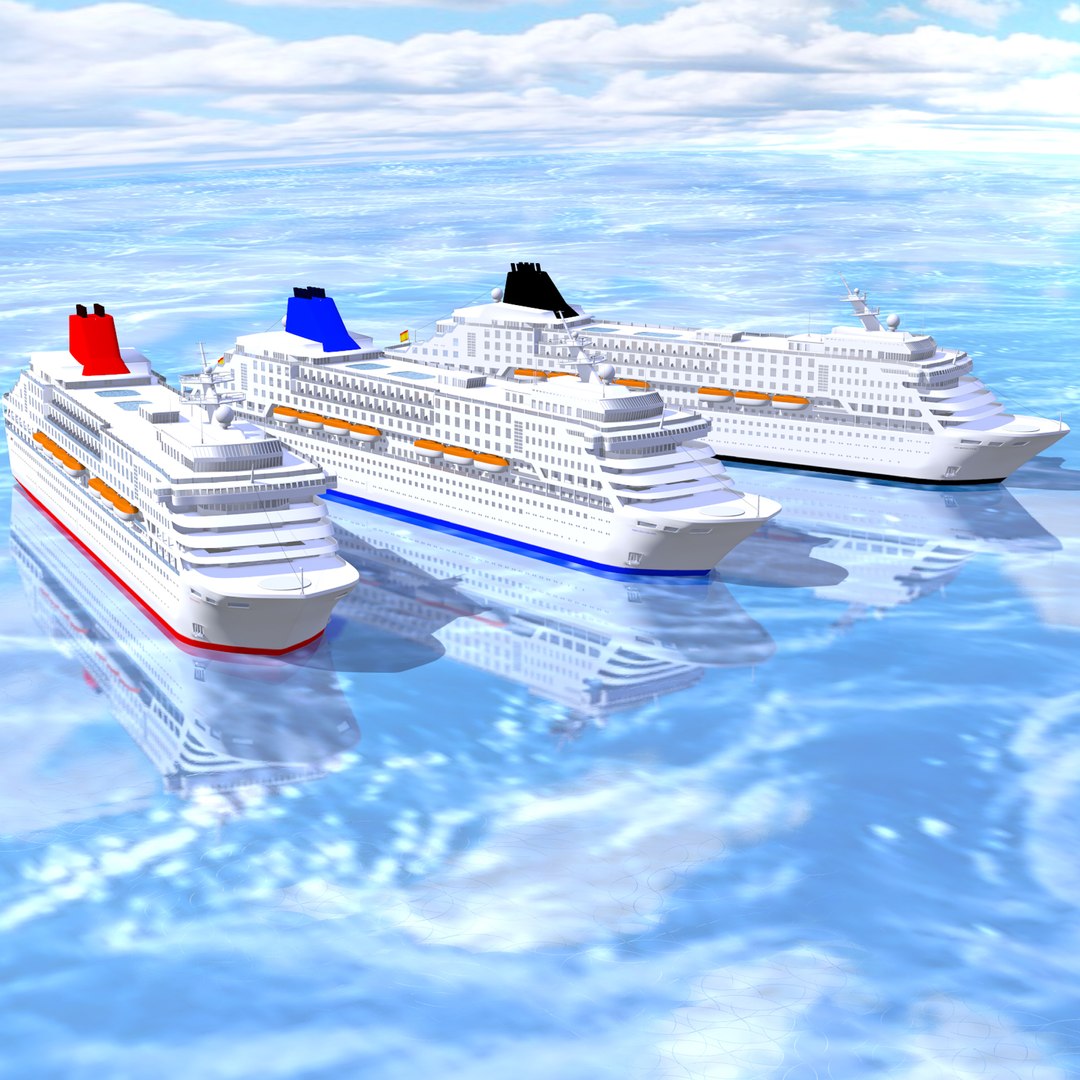 3D Cruise Ship - TurboSquid 1729823