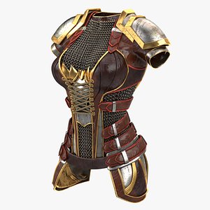 3D female armour v2