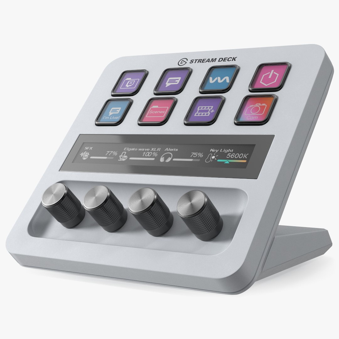 elgatostreamdeckwhite3dmodel00
