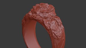3d model ring yogg saron
