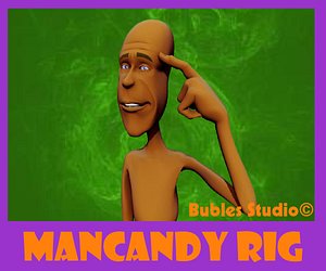 free blend model rig character
