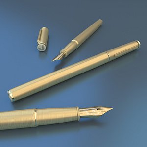 item fine writing 3d blend