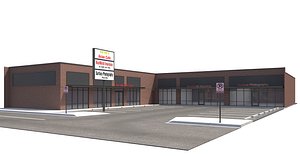 store mall retailer 3D model