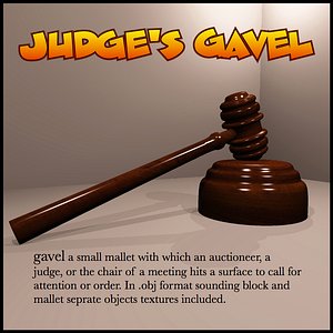 maya judge s gavel