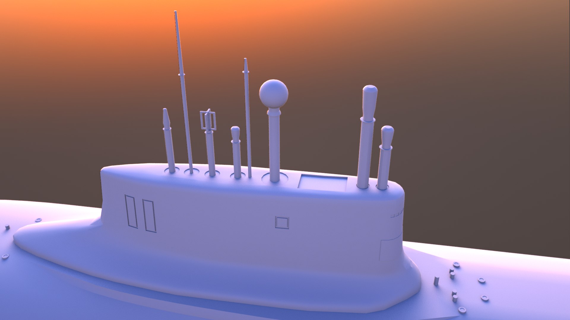 Typhoon-class Submarine 3D Model - TurboSquid 1312646