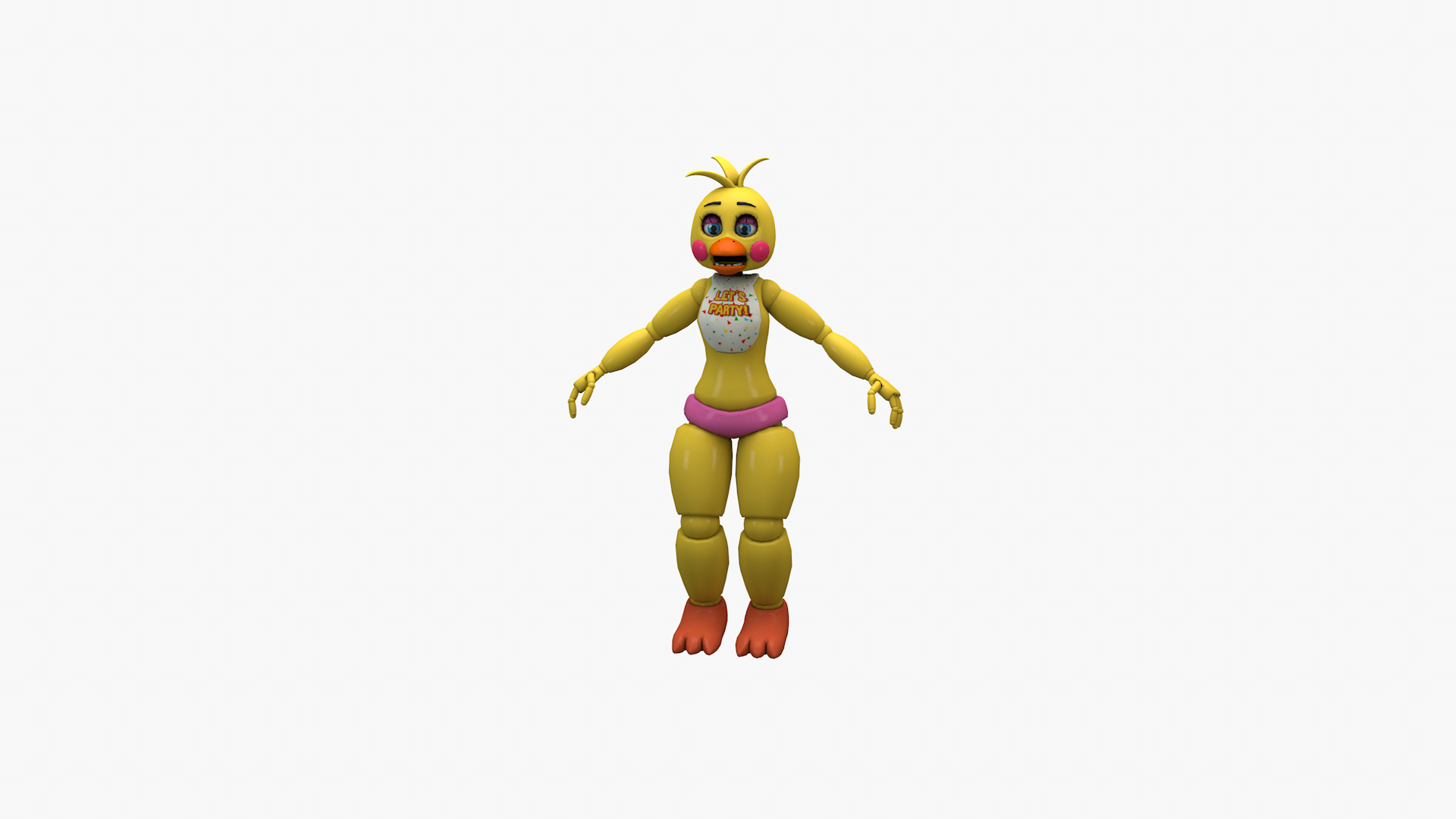 Toy Chica 3D model - TurboSquid 2064390