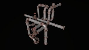 Modular pipes connectable
