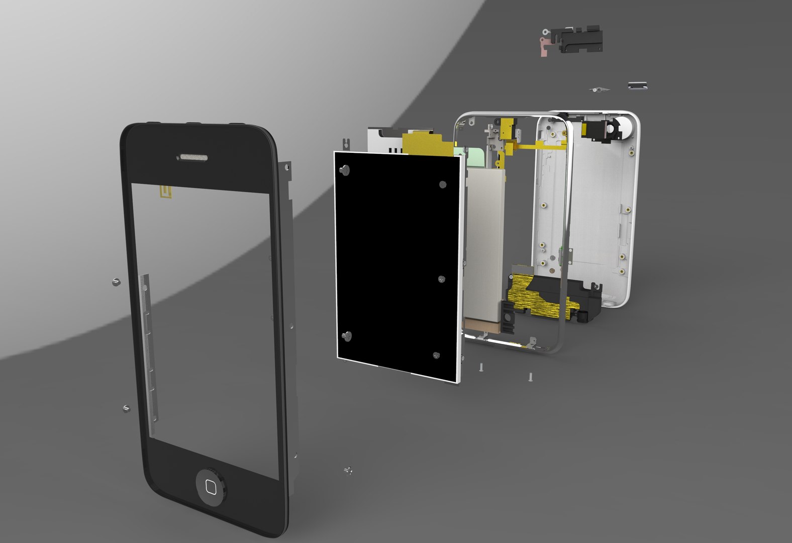 Iphone 3g 3d Model