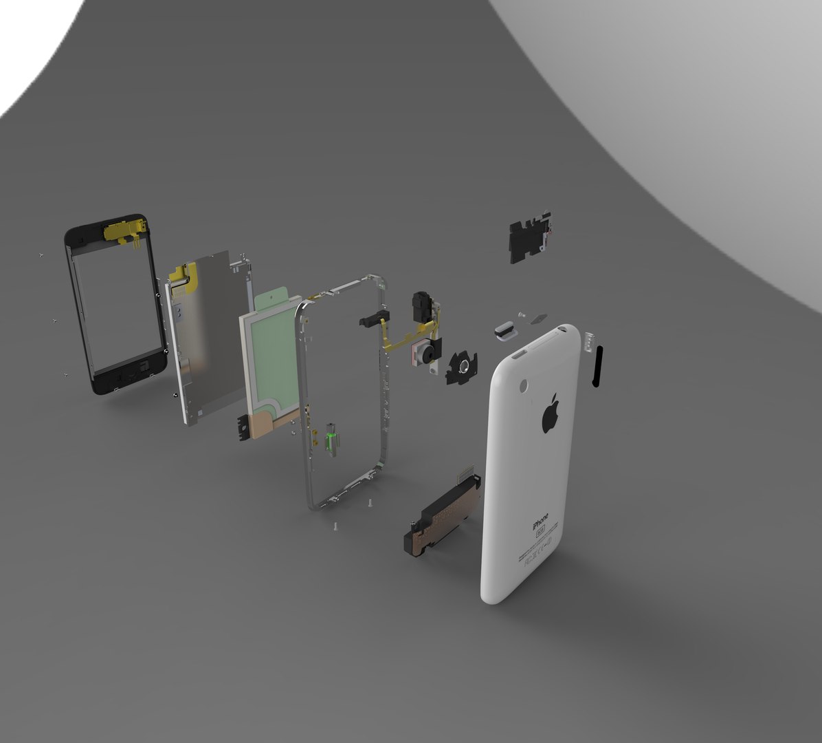 Iphone 3g 3d Model