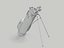 White Plus StaDry Golf Bag Players 4