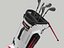 White Plus StaDry Golf Bag Players 4
