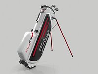 White Plus StaDry Golf Bag Players 4
