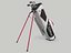 White Plus StaDry Golf Bag Players 4