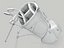 White Plus StaDry Golf Bag Players 4
