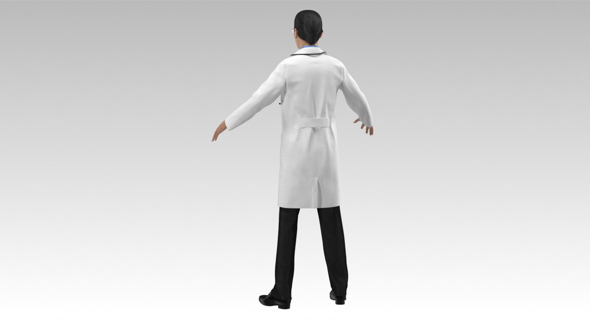 Realistic Doctor Rigged 3D Model - TurboSquid 1293749