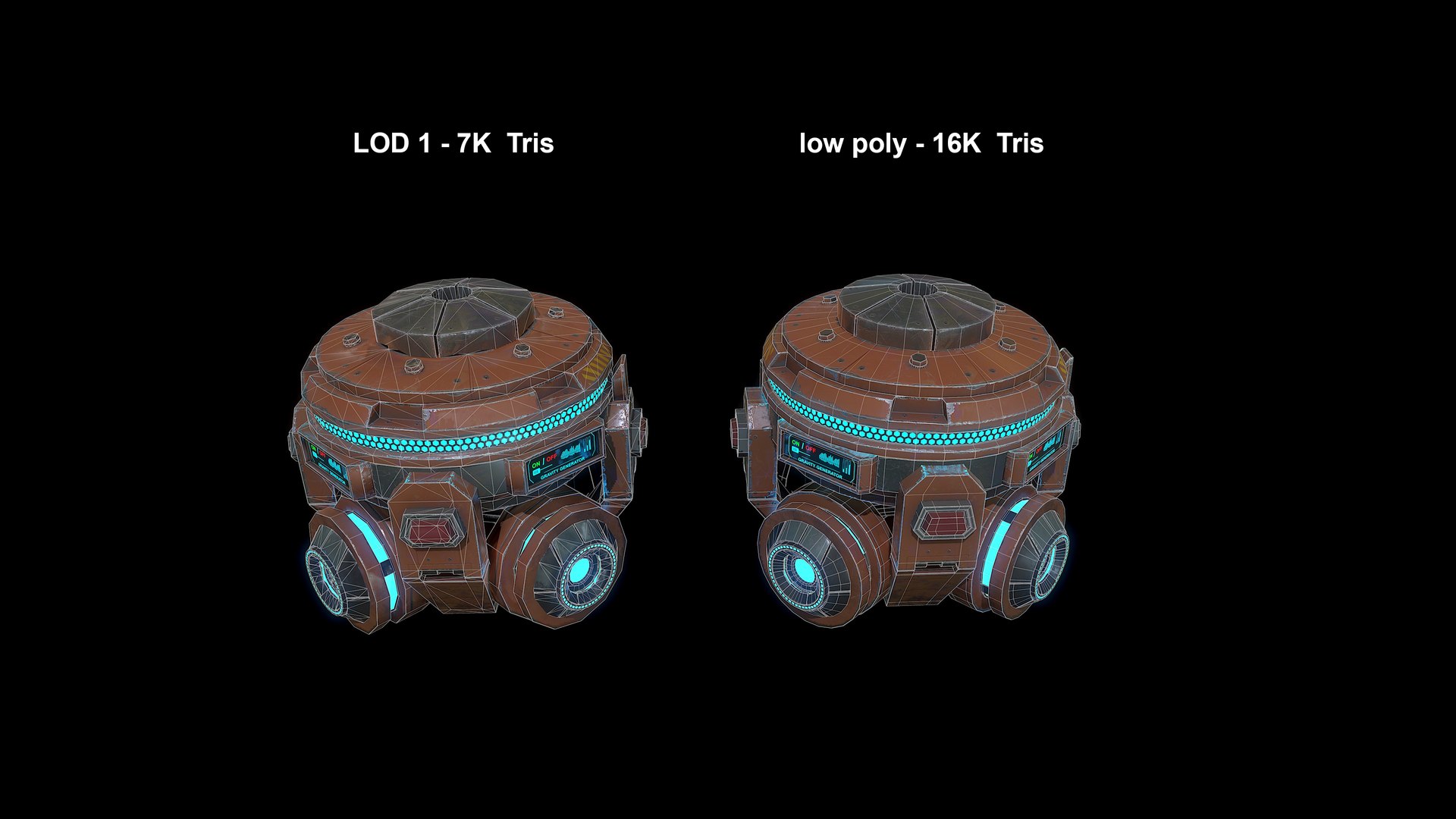 3D Model Gravity Generator - TurboSquid 1955982