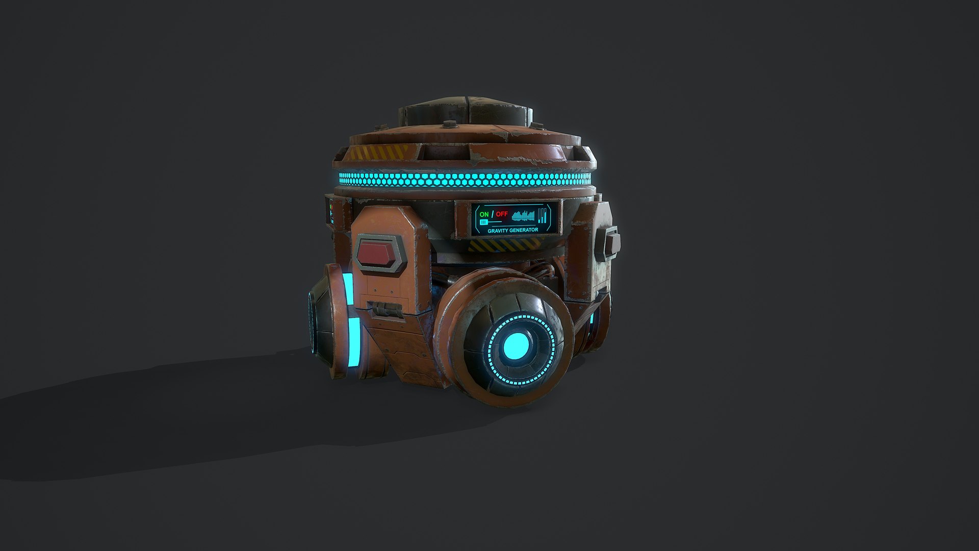 3D Model Gravity Generator - TurboSquid 1955982