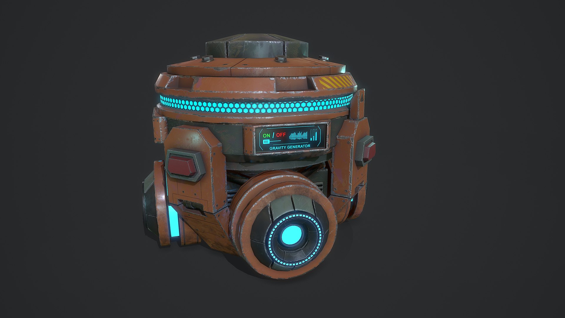 3D Model Gravity Generator - TurboSquid 1955982