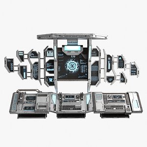 Sci Fi Display Module Pack