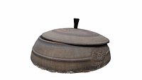 Korean Traditional Iorn Pot Gama-Sot