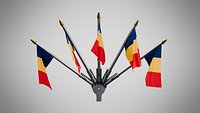 Wall Mount Flags 5 Of Chad