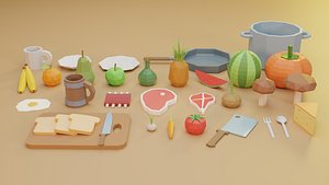 3D pack food