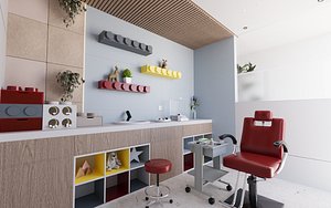 BLOOD LABORATORY OFFICE 3D