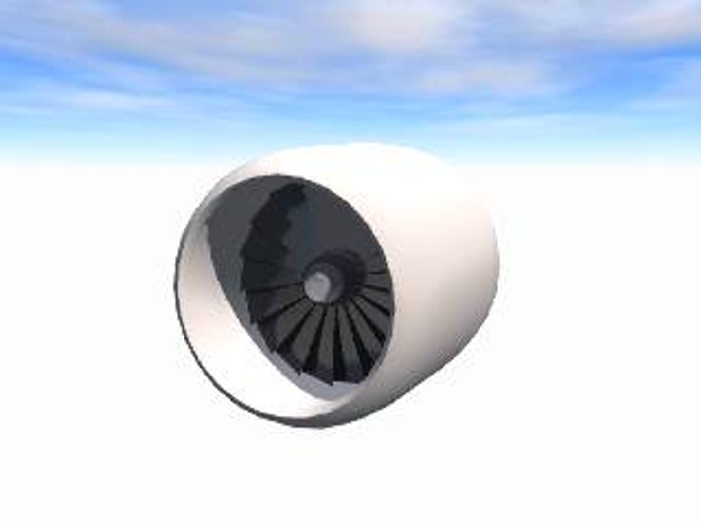 Jet Engine 3ds