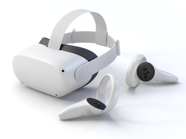 Quest VR Headset model TurboSquid 1898010