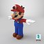 3D Super Mario Character Sparks of Hope