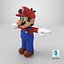 3D Super Mario Character Sparks of Hope