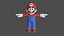 3D Super Mario Character Sparks of Hope