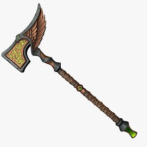 Rune two handed hammer