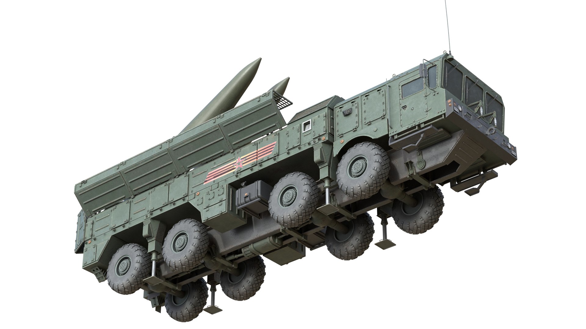 3D Model 9K720 Iskander Short Range Ballistic Missile - TurboSquid 2342322
