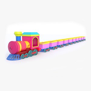 ToyTrain 3D model