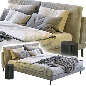 3D alivar bed lady b