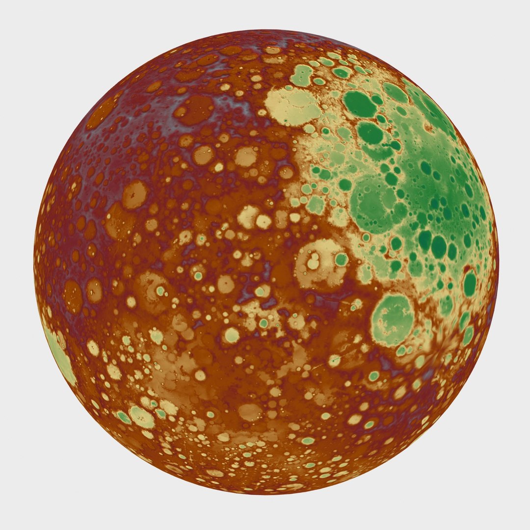 3d Mars Model