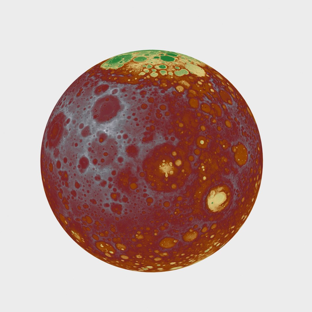 3d Mars Model