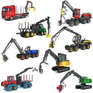 Forestry Machinery Set