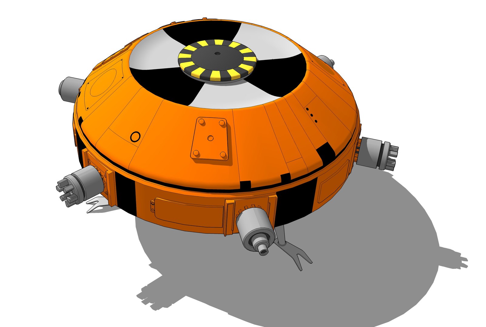 3d Model Nuclear Mines