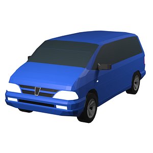 Peugeot 806 Low Poly