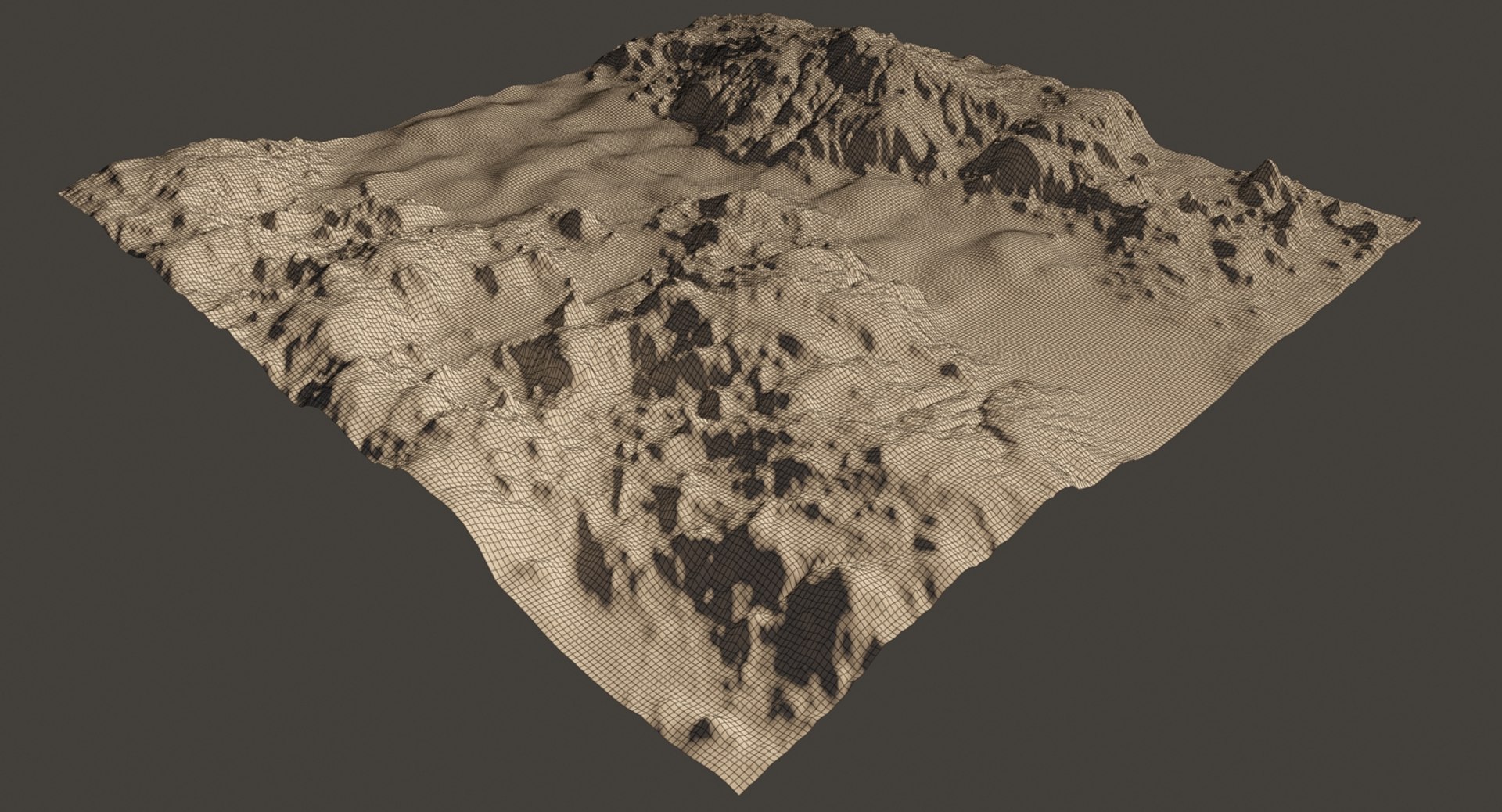 3D Model Terrain River - TurboSquid 1203917
