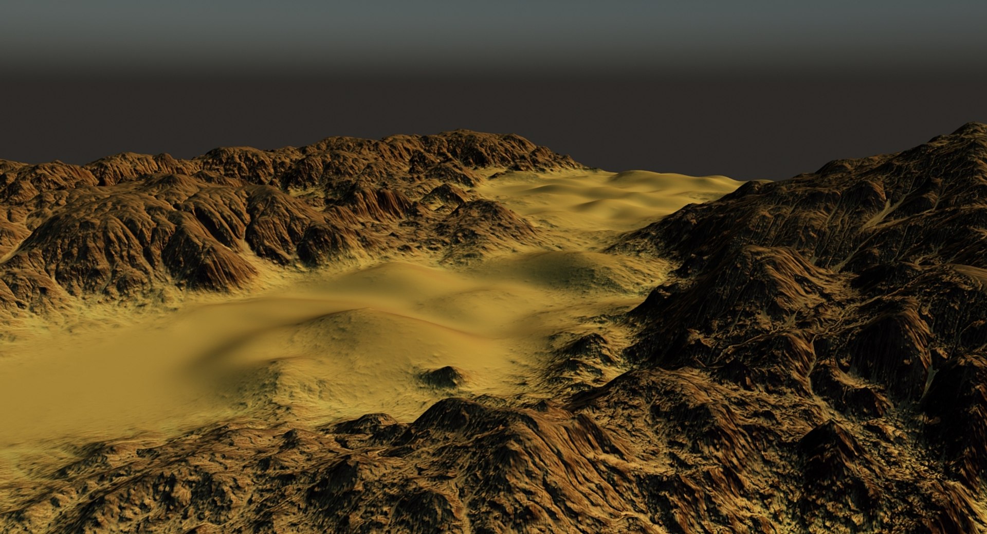 3D Model Terrain River - TurboSquid 1203917